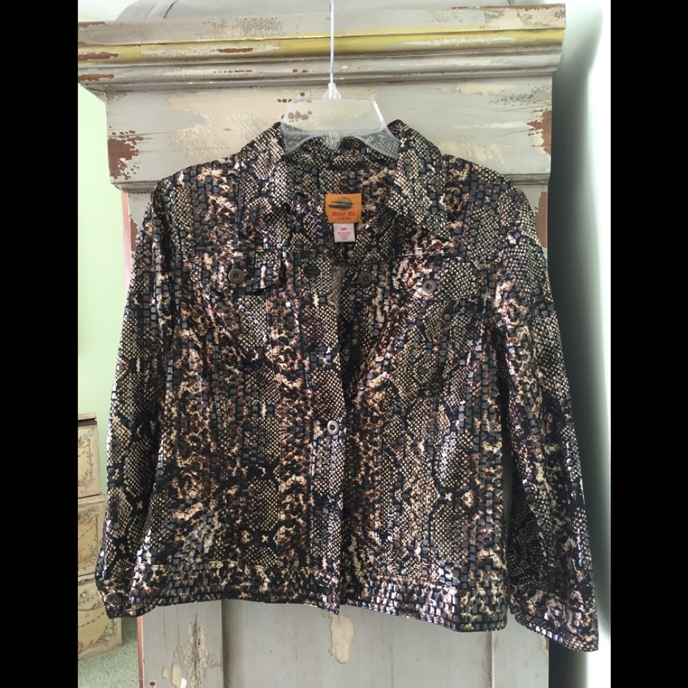 Ladies jacket/ruby red petite